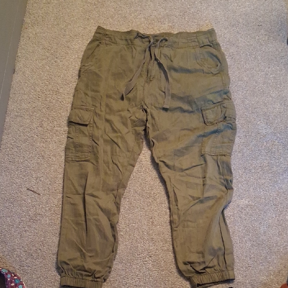 Men's Khaki Cargo Pants